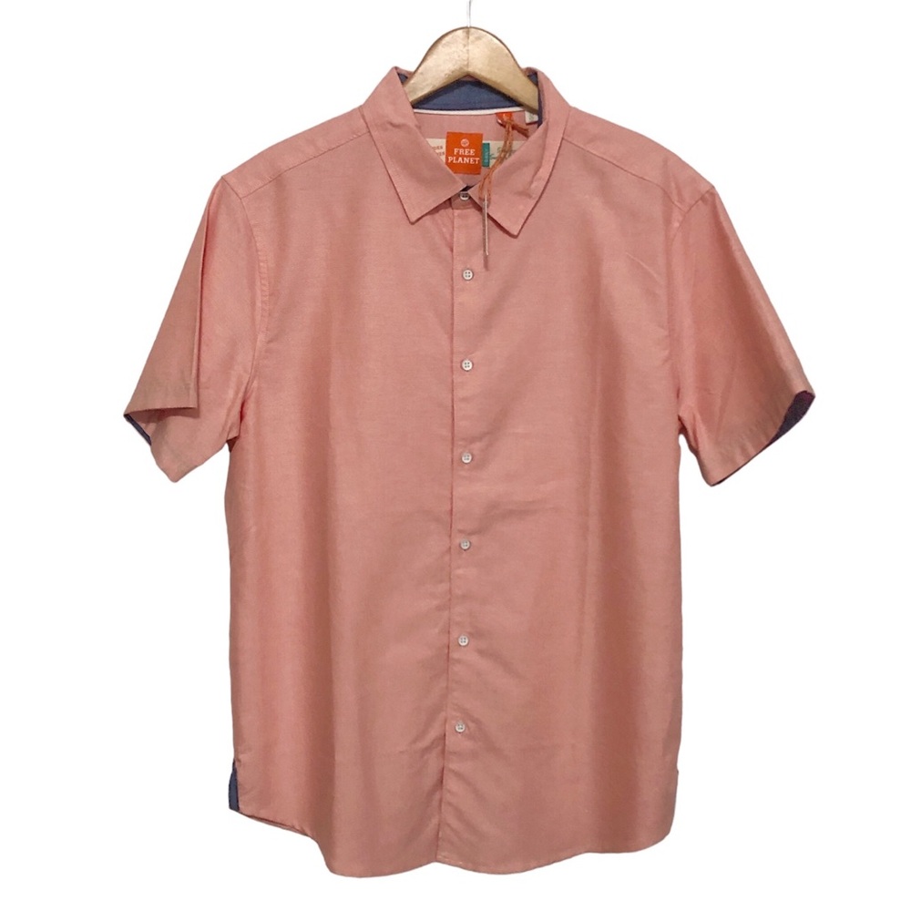 NWT Free Planet Button Up Shirt - Picture 3 of 11